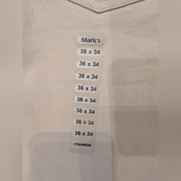 Wind River Relaxed Fit Light Khaki Pants Sz 36x34 New With Tags - Picture 7 of 8